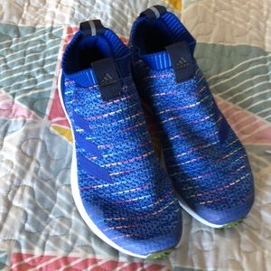 Brand new adidas prime knit slip on sneakers